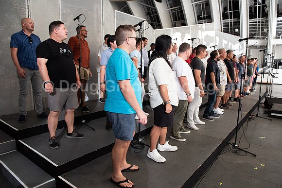 MenAlive at the Hollywood Bowl