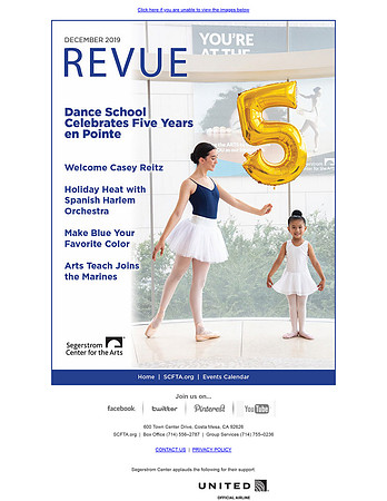SCFTA, Revue, Cover, December 2019