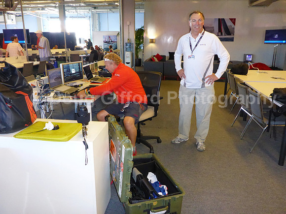 America's Cup 2013 Media Center in San Francisco