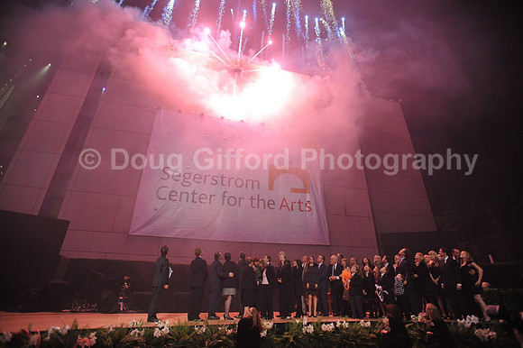 Orange County Performing Arts Center renaming ceremony to Segerstrom Center for the Arts.