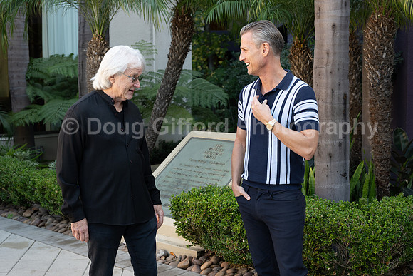 Pacific Symphony - Alexander Shelley had his first face-to-face meeting with Carl St. Clair
