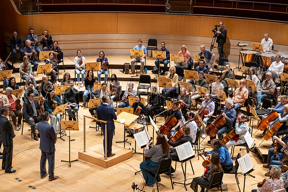 Pacific Symphony - Introduction of Alexander Shelley to the Orchestra