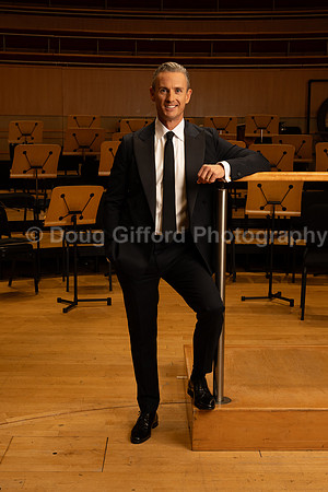 Media Portraits of Alexander Shelley, the Pacific Symphony's new Artistic and Music Director