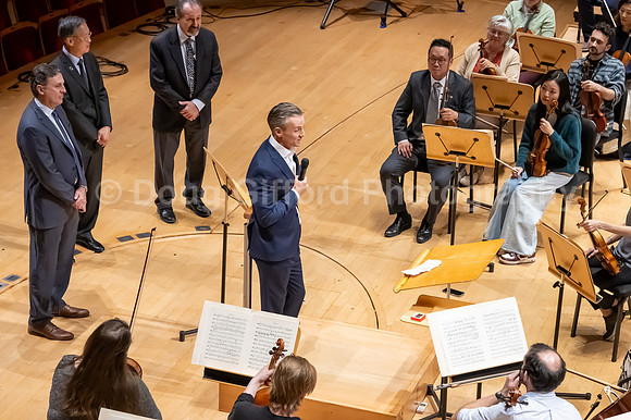 Pacific Symphony - Introduction of Alexander Shelley to the Orchestra