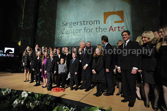 Orange County Performing Arts Center renaming ceremony to Segerstrom Center for the Arts.