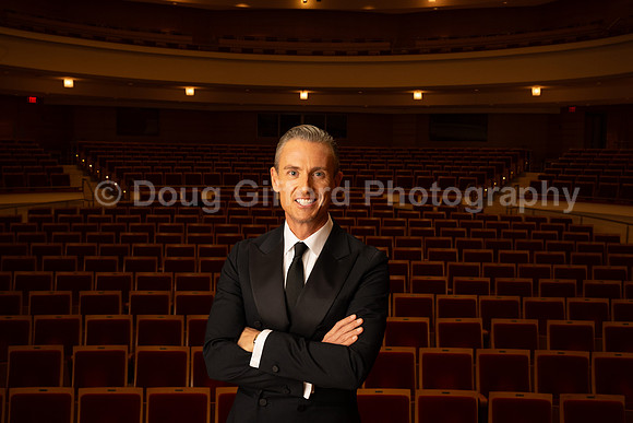 Media Portraits of Alexander Shelley, the Pacific Symphony's new Artistic and Music Director