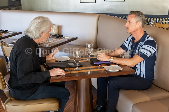 Pacific Symphony - Alexander Shelley had his first face-to-face meeting with Carl St. Clair