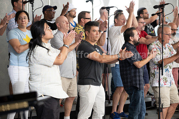 MenAlive at the Hollywood Bowl