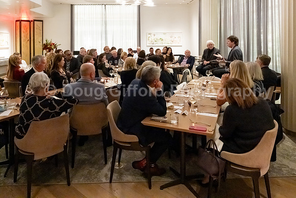 Pacific Symphony VIP dinner and rehearsal for Joshua Bell & Larisa Martínez: Voice & the Violin