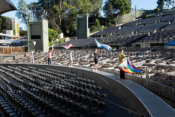 MenAlive at the Hollywood Bowl