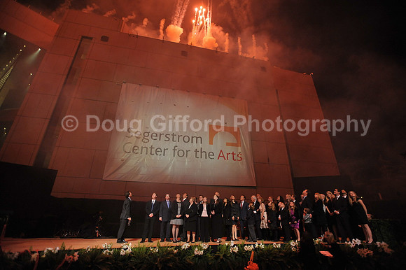 Orange County Performing Arts Center renaming ceremony to Segerstrom Center for the Arts.