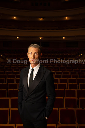 Media Portraits of Alexander Shelley, the Pacific Symphony's new Artistic and Music Director