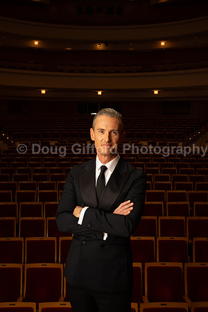 Media Portraits of Alexander Shelley, the Pacific Symphony's new Artistic and Music Director