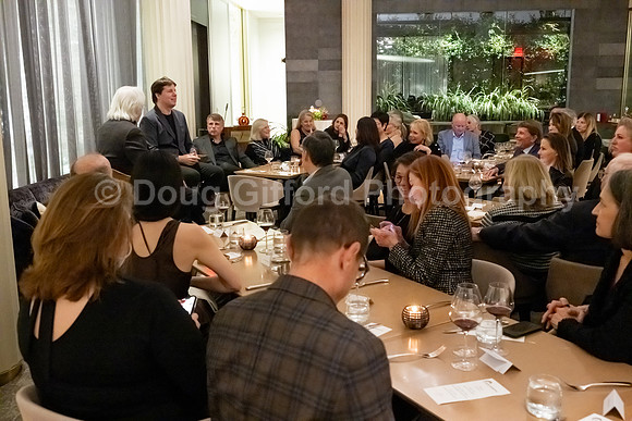 Pacific Symphony VIP dinner and rehearsal for Joshua Bell & Larisa Martínez: Voice & the Violin