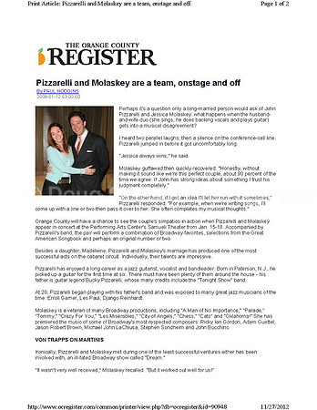 OC Register - January 12, 2009