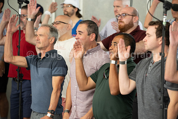 MenAlive at the Hollywood Bowl