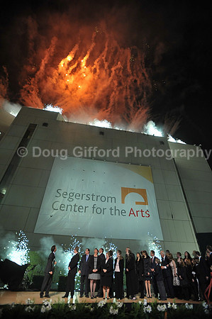 Orange County Performing Arts Center renaming ceremony to Segerstrom Center for the Arts.