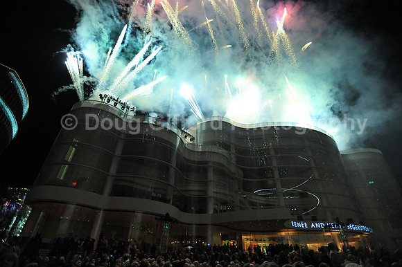 Orange County Performing Arts Center renaming ceremony to Segerstrom Center for the Arts.