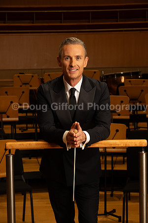 Media Portraits of Alexander Shelley, the Pacific Symphony's new Artistic and Music Director