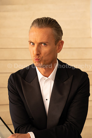 Media Portraits of Alexander Shelley, the Pacific Symphony's new Artistic and Music Director