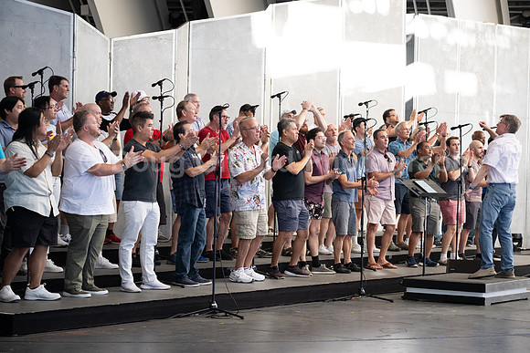 MenAlive at the Hollywood Bowl