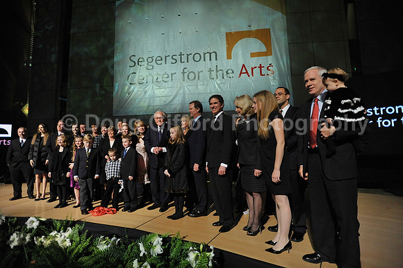 Orange County Performing Arts Center renaming ceremony to Segerstrom Center for the Arts.