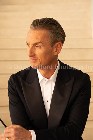 Media Portraits of Alexander Shelley, the Pacific Symphony's new Artistic and Music Director