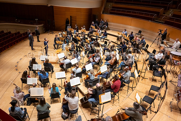 Pacific Symphony - Introduction of Alexander Shelley to the Orchestra