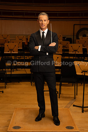 Media Portraits of Alexander Shelley, the Pacific Symphony's new Artistic and Music Director