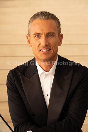Media Portraits of Alexander Shelley, the Pacific Symphony's new Artistic and Music Director