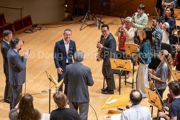Pacific Symphony - Introduction of Alexander Shelley to the Orchestra