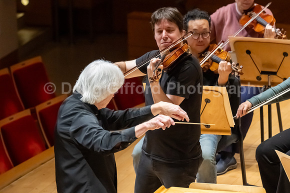 Pacific Symphony VIP dinner and rehearsal for Joshua Bell & Larisa Martínez: Voice & the Violin