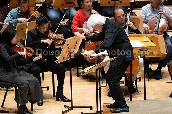 Pacific Symphony VIP dinner and rehearsal for Joshua Bell & Larisa Martínez: Voice & the Violin