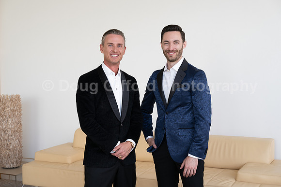 Portraits of the Pacific Symphony Artistic & Music Director Designate, Alexander Shelley and Pacific Symphony Principal Pops Conductor, Enrico Lopez-Yañez
