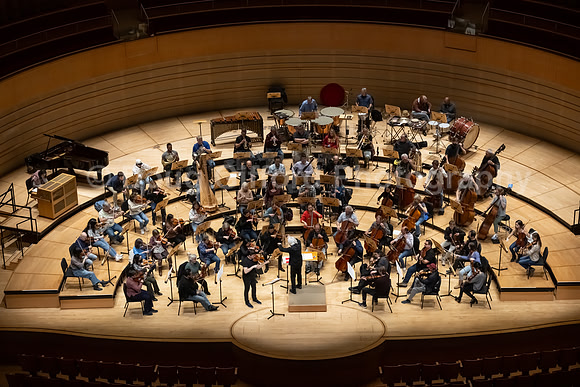 Pacific Symphony VIP dinner and rehearsal for Joshua Bell & Larisa Martínez: Voice & the Violin