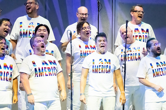 MenAlive at the Hollywood Bowl