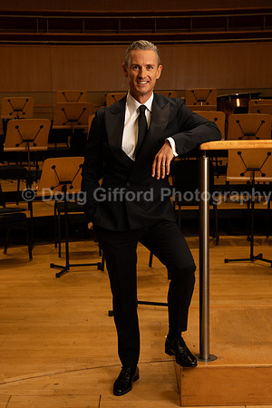 Media Portraits of Alexander Shelley, the Pacific Symphony's new Artistic and Music Director