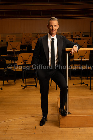 Media Portraits of Alexander Shelley, the Pacific Symphony's new Artistic and Music Director