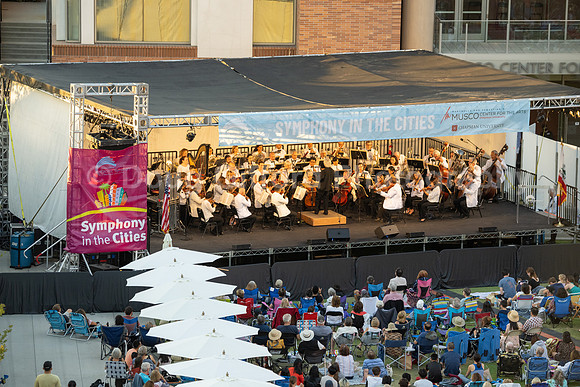 Pacific Symphony - Symphony in the Cities, Chapman University, Aiken Arts Plaza