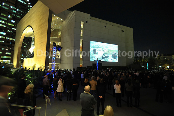 Orange County Performing Arts Center renaming ceremony to Segerstrom Center for the Arts.