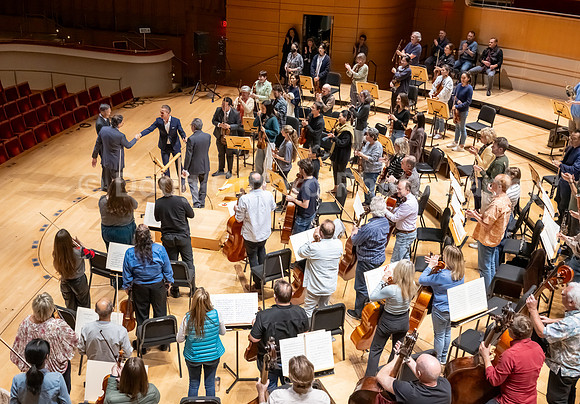 Pacific Symphony - Introduction of Alexander Shelley to the Orchestra