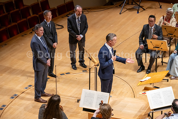Pacific Symphony - Introduction of Alexander Shelley to the Orchestra