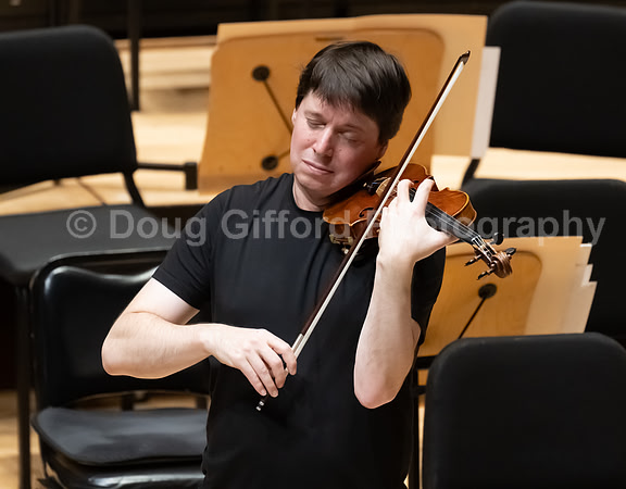 Pacific Symphony VIP dinner and rehearsal for Joshua Bell & Larisa Martínez: Voice & the Violin