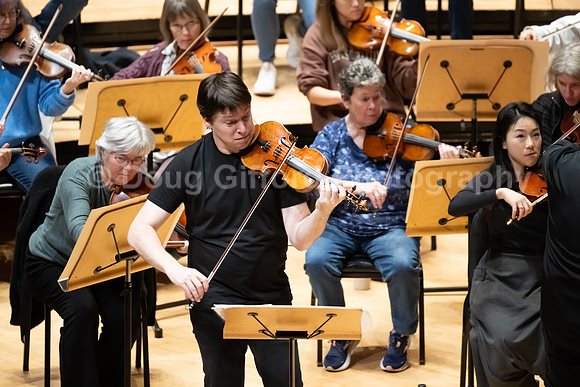 Pacific Symphony VIP dinner and rehearsal for Joshua Bell & Larisa Martínez: Voice & the Violin