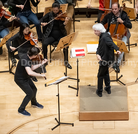 Pacific Symphony VIP dinner and rehearsal for Joshua Bell & Larisa Martínez: Voice & the Violin