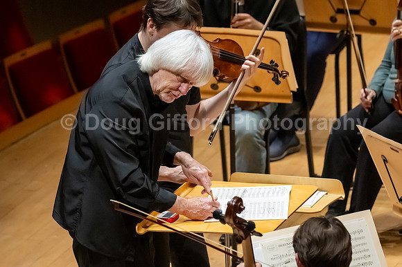 Pacific Symphony VIP dinner and rehearsal for Joshua Bell & Larisa Martínez: Voice & the Violin