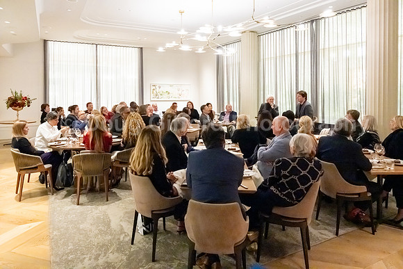 Pacific Symphony VIP dinner and rehearsal for Joshua Bell & Larisa Martínez: Voice & the Violin