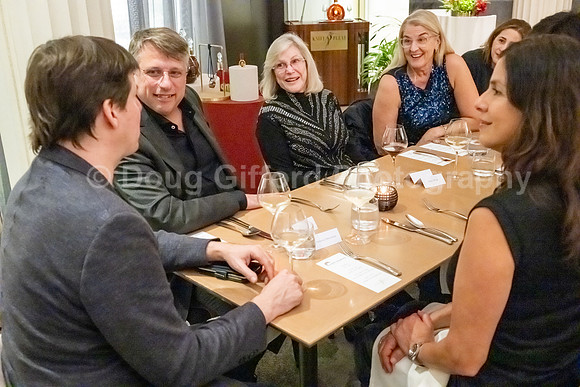 Pacific Symphony VIP dinner and rehearsal for Joshua Bell & Larisa Martínez: Voice & the Violin