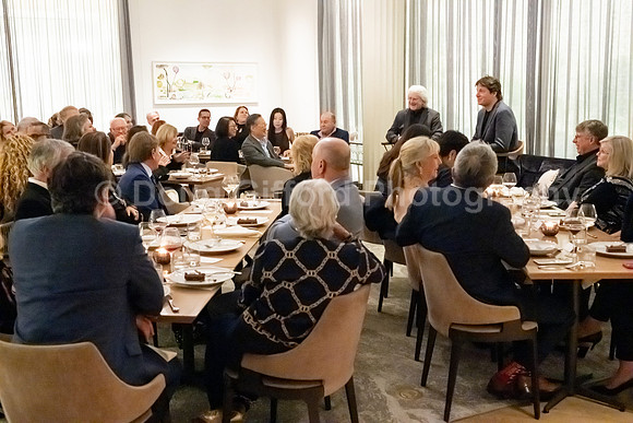 Pacific Symphony VIP dinner and rehearsal for Joshua Bell & Larisa Martínez: Voice & the Violin