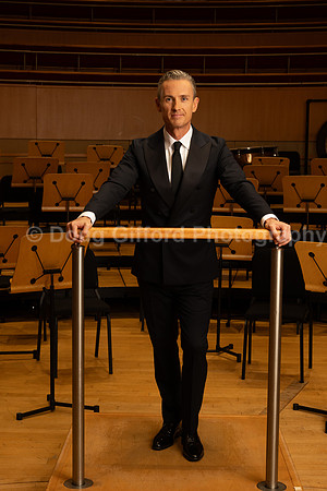 Media Portraits of Alexander Shelley, the Pacific Symphony's new Artistic and Music Director